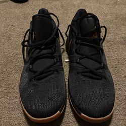 black Nike Kyrie Flytrap basketball shoes