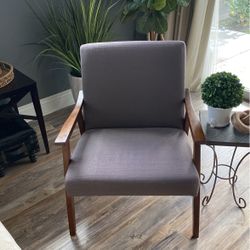 Beautiful Grey Accent Chair