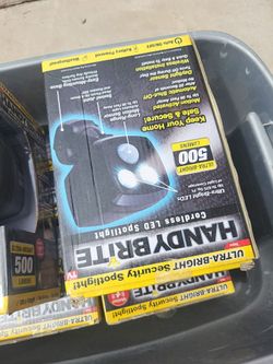 Handy Brite Cordless LED Security Spotlight