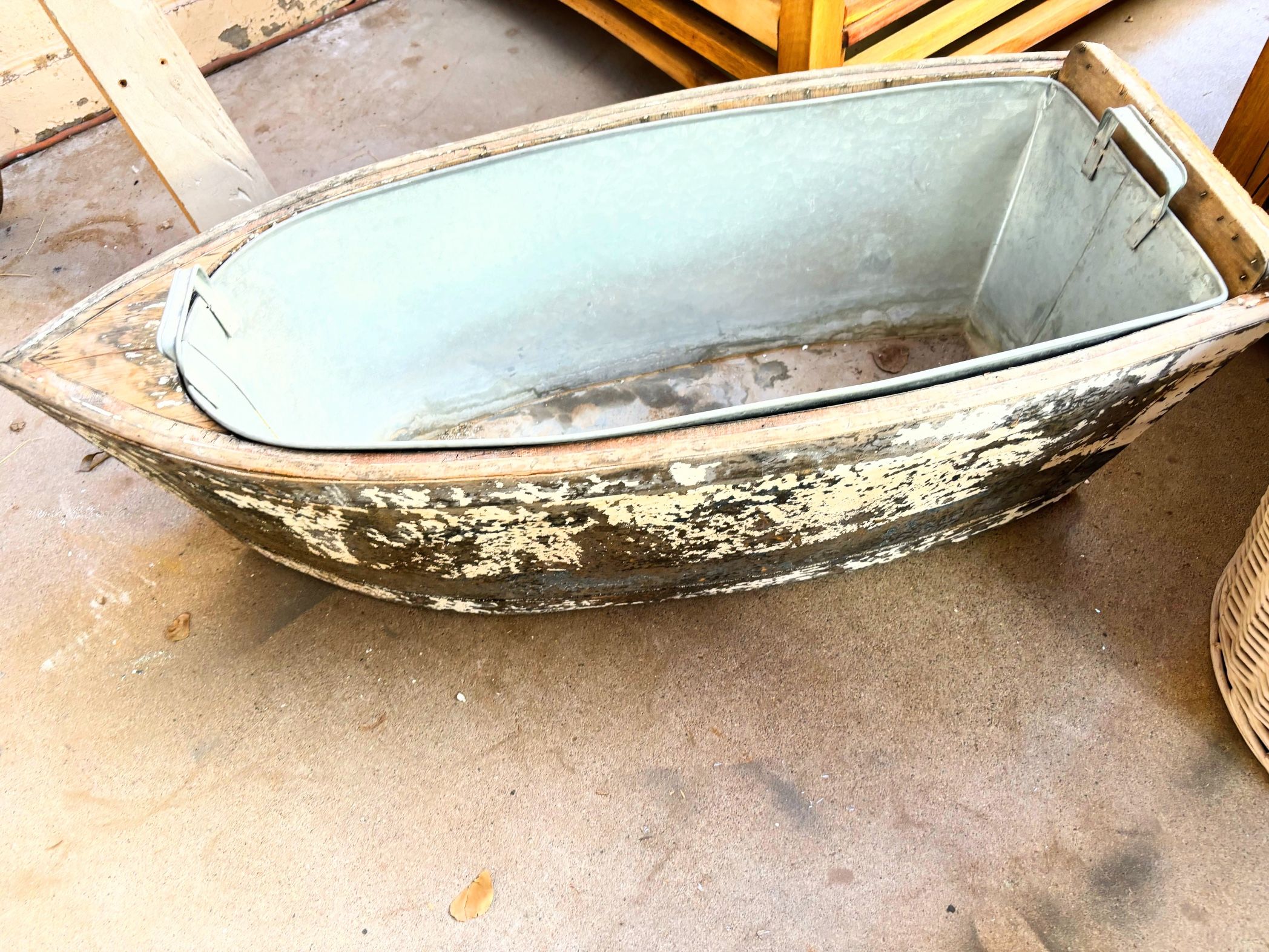 Old Boat Water Trough