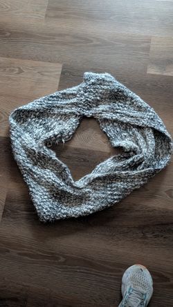 Gray Infinity Scarf