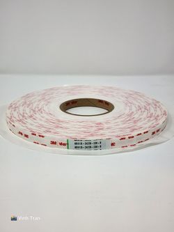 3M VHB Tape 4950, White, 1/2 in x 36 yd, 45 mil, 1 Roll