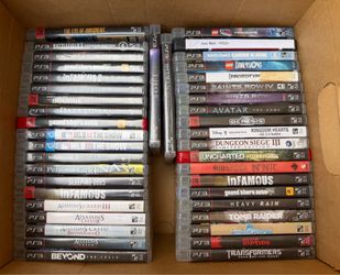 Lot of PS3 games