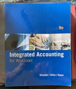 Integrated Accounting for Windows 8e w/CD
