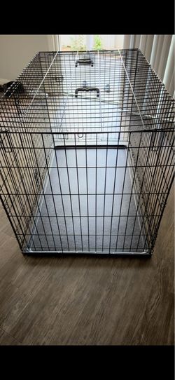 Large dog cage