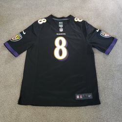 Nike NFL Lamar Jackson Baltimore Ravens Black Jersey 