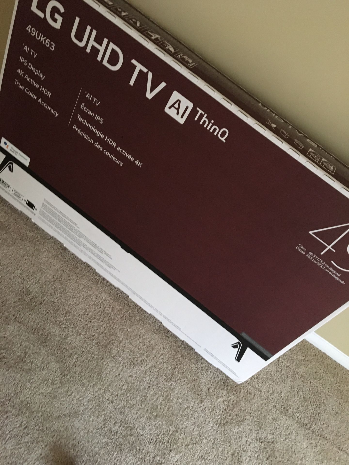 LG UHD TV A1 Thinq 4K