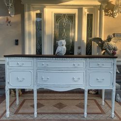 Vintage Wood Buffet/Sideboard 