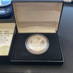 1982 USHS 200th Anniversary George Washington Medal