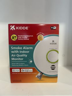 Kidde Smoke Alarm With Indoor Air Quality Monitor