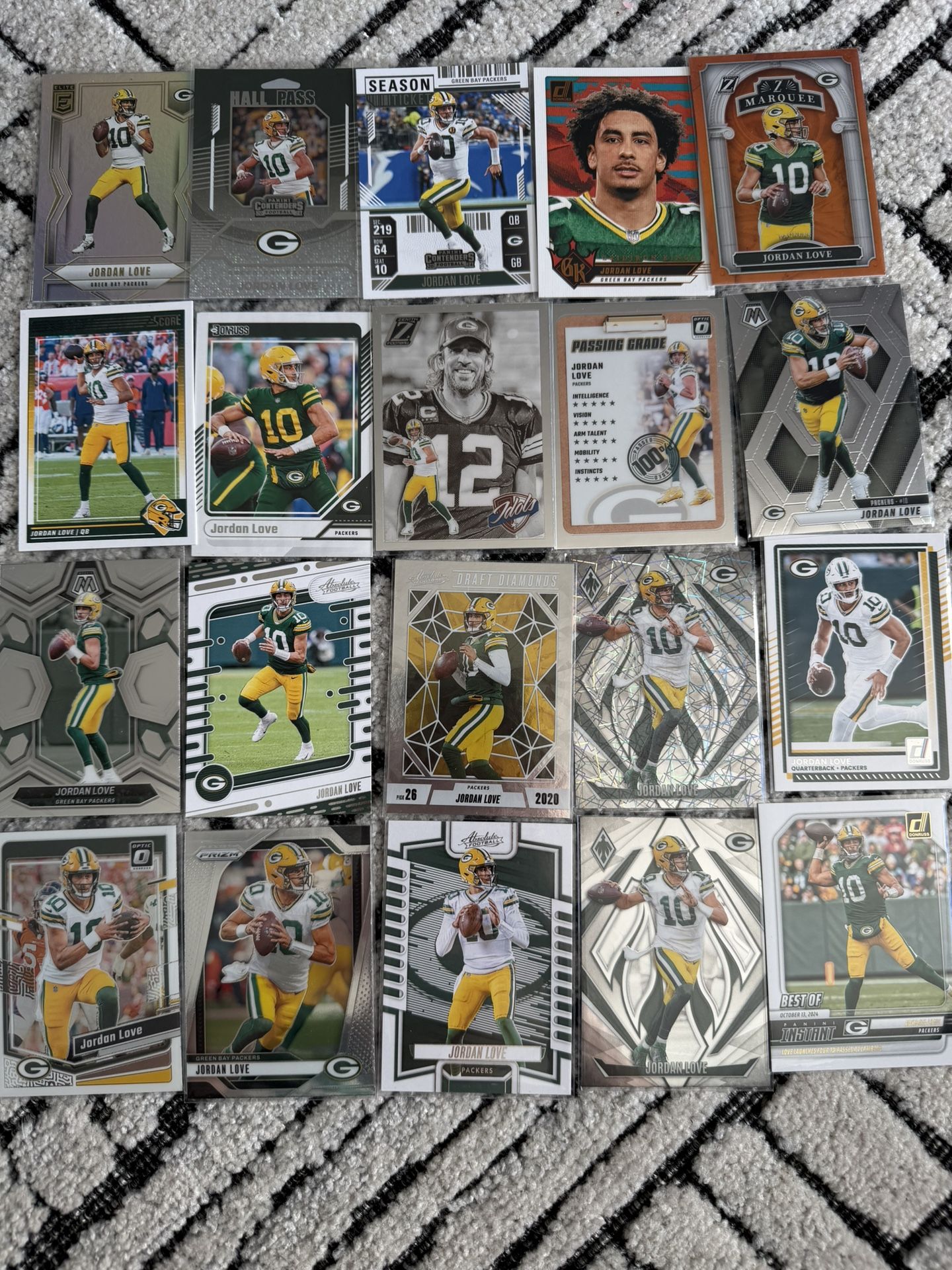 Jordan Love Card Lot