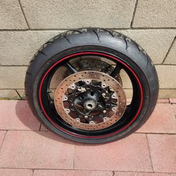 2005 YAMAHA R6 FRONT WHEEL COMPLETE