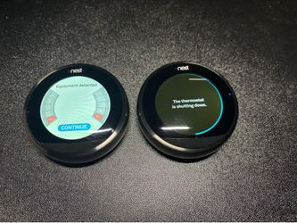 Nest thermostat Black edition