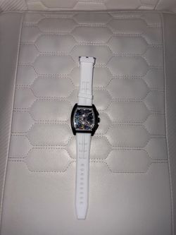 Skeleton face watch