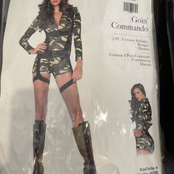 Army Girl Women’s Halloween Costume Size M