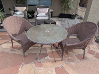 3 piece patio bistro set