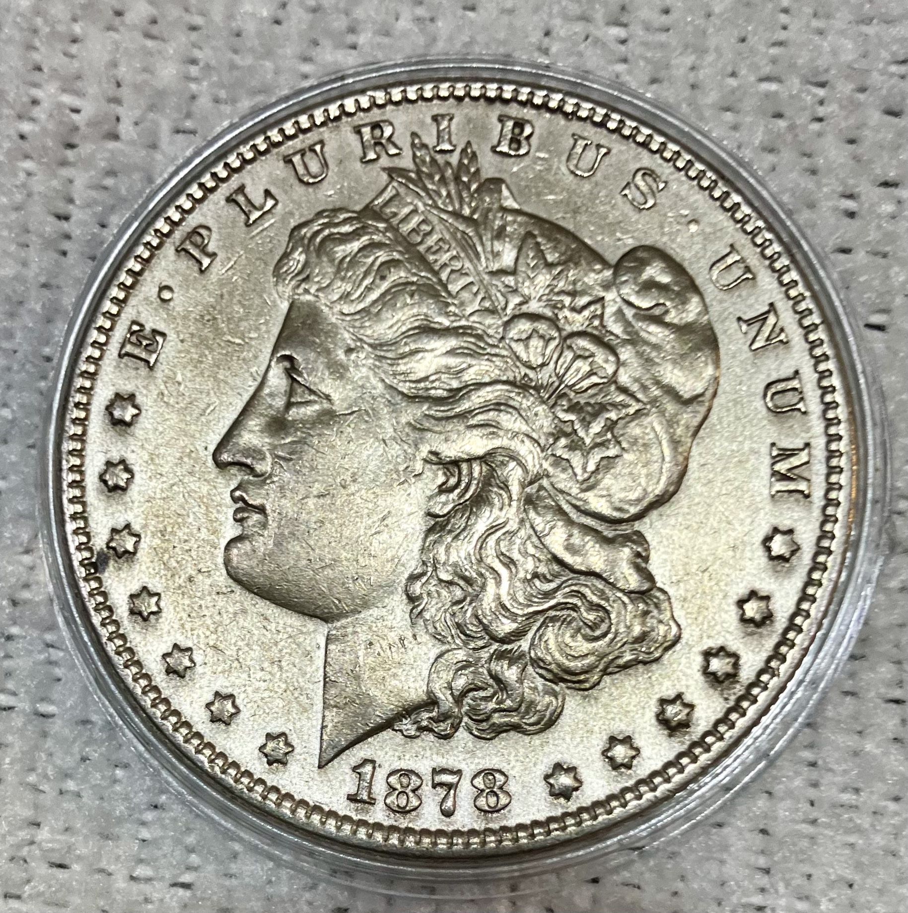 1878-P Morgan Silver Dollar