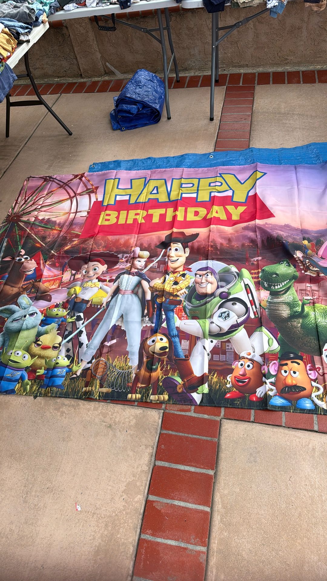 Toy Story Birthday Banner 