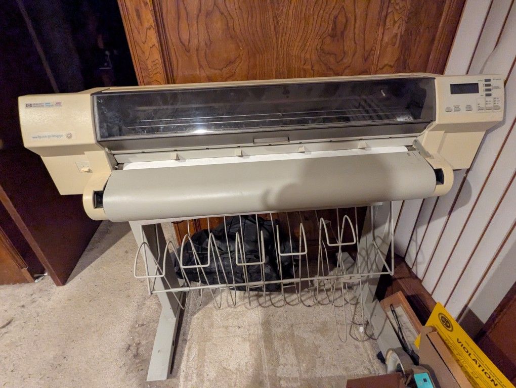 Large Color Plotter Printer