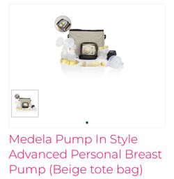 Medela Breast Pump Tote
