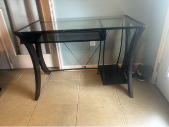 Glass Computer Desk