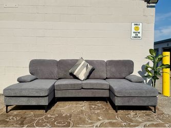 🔥 Brand New Modern Sectional Sofa w/ 2 Chaise – FREE Delivery 🚚