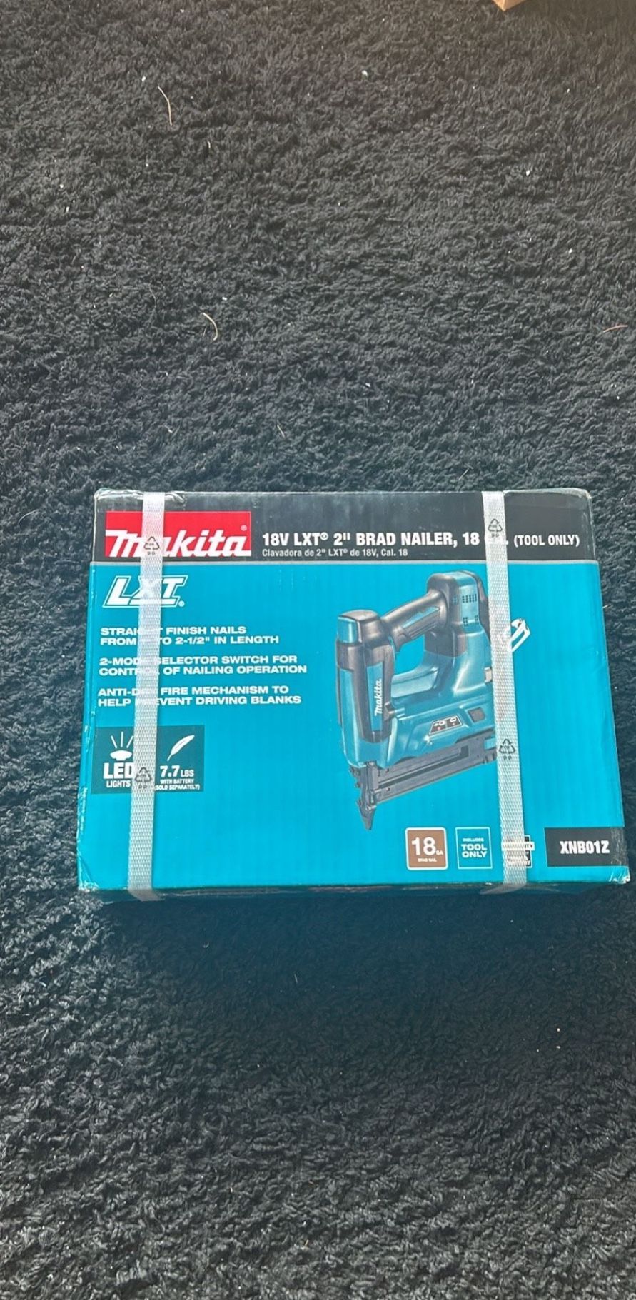 Makita 18V LXT 2” Brad Nailer 18GA (Tool Only)