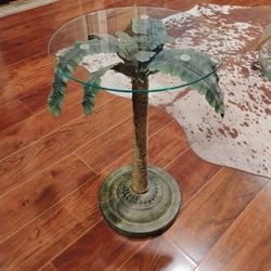 Palm Tree Side Table 