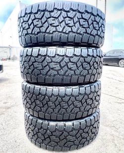 4 TOYO LT 33/1250/18 ALL TERRAIN TIRES $465 CASH‼️ FREE INSTALLATION‼️
