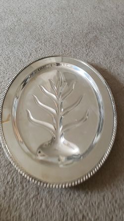 Silver plated pan