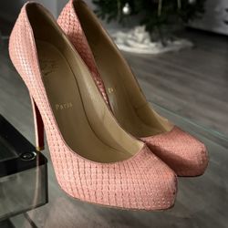 Christian Louboutin Snakeskin Heels