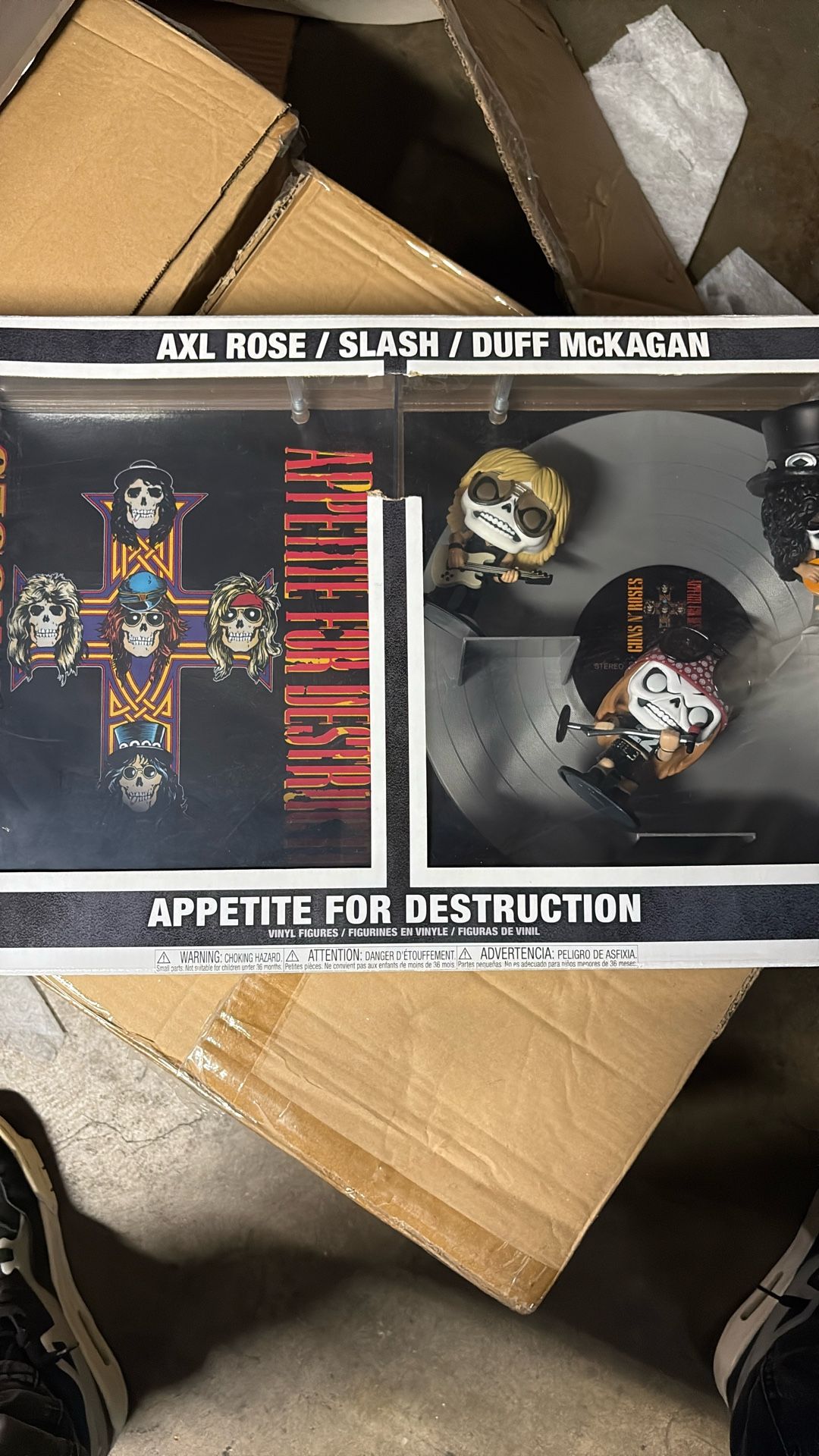 appetite for destruction band bobble head set