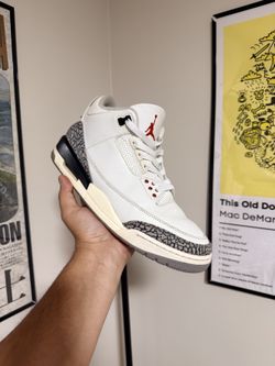Air Jordan 3 Retro White Cement Reimagined – Men's Size 11