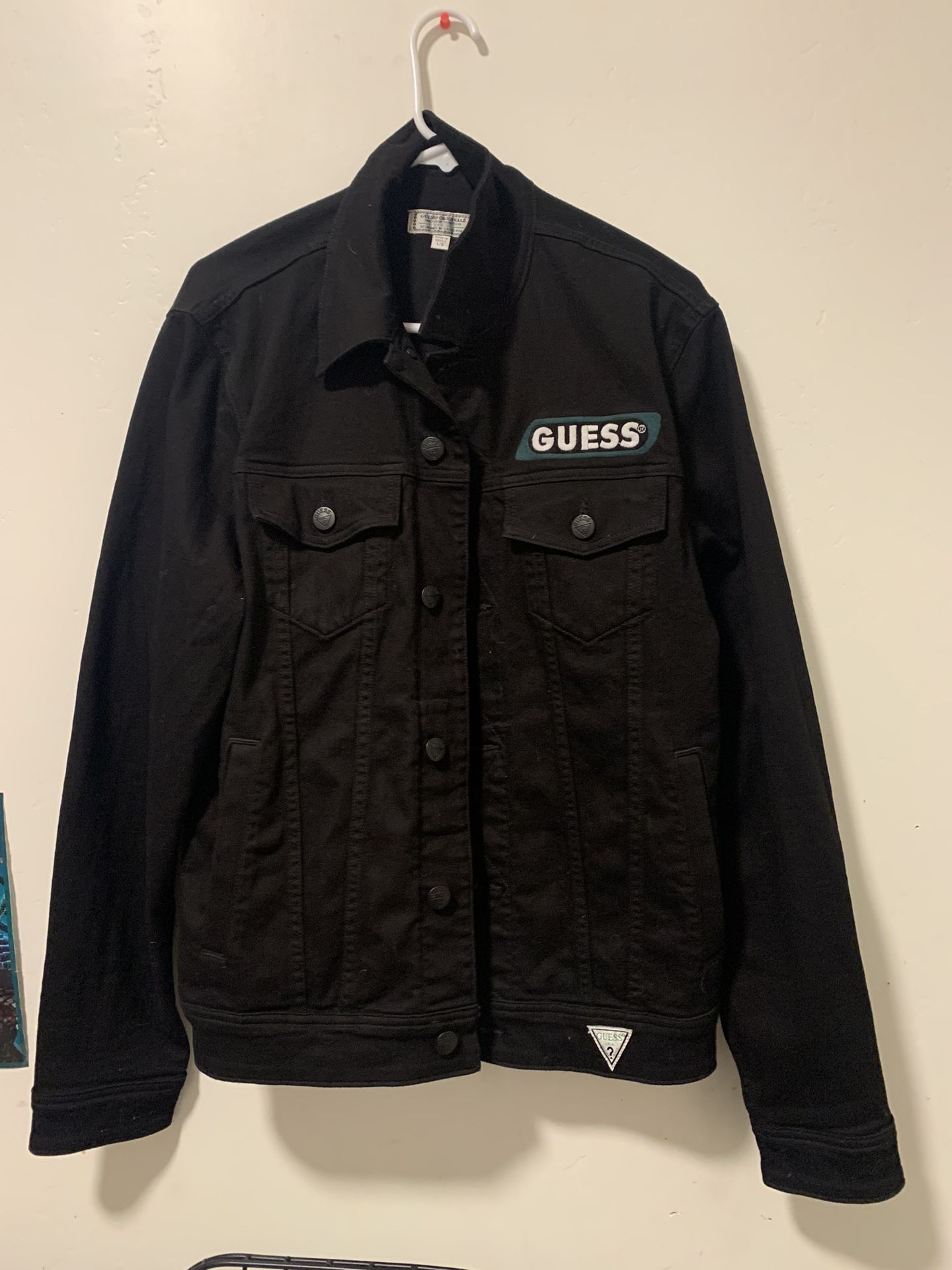 Black Guess Jean Jacket