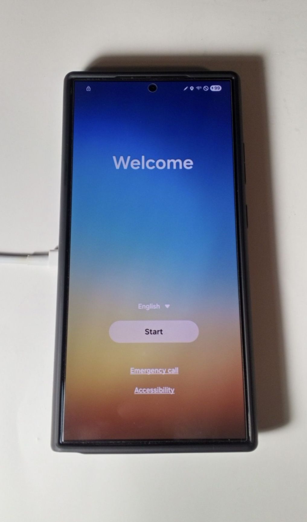 Samsungs Galaxy S24 5G, 512 GB Titanium Black - Phone is Lock