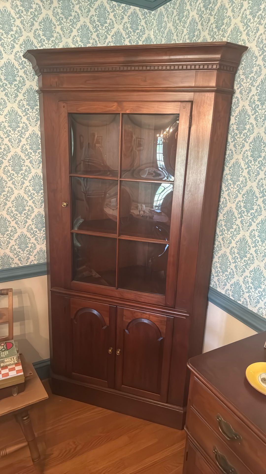 Pennsylvania House Antique Cherry Corner Cabinet