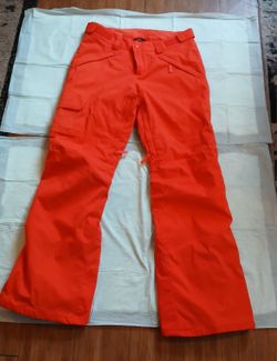 The North Face DryVent Womens Snow Ski Pants Brigh Orange Size M/M