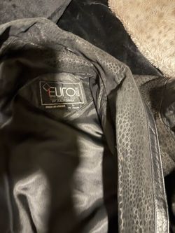 Leather jacket