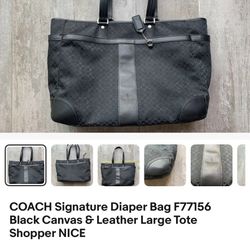 Coach Diaper Bag 