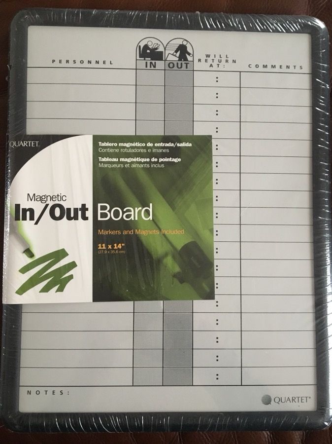 NEW DRY ERASE BOARD