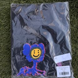 KAWS Cactus Plant Flea Market T- Shirt Black Mens L CPFM Streetwear Travis Scott