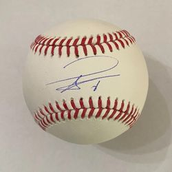 Hye Seong Kim Dodgers Signed Autogrphed Baseball Beckett Witnessed