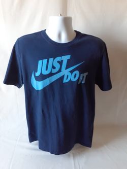 Nike Just Do It men's graphic short sleeve t-shirt size L