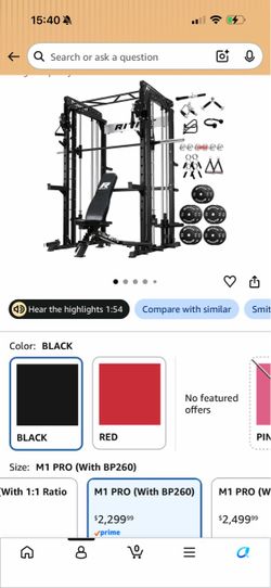 Used RitFit M1 Pro Smith Machine Home Gym