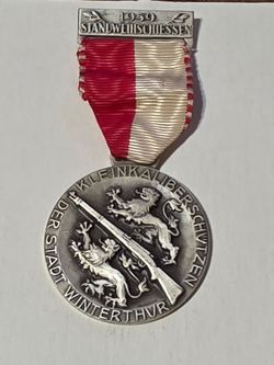 Shooting Medal Marksmanship Rifle 1959 German