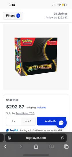 Mega Evolution booster box