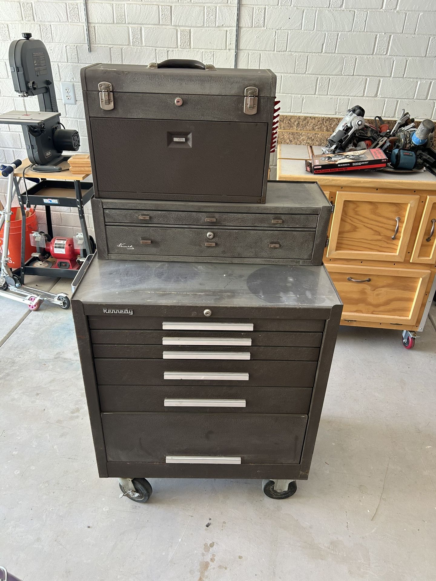 Kennedy Three Part Machinist Toolbox
