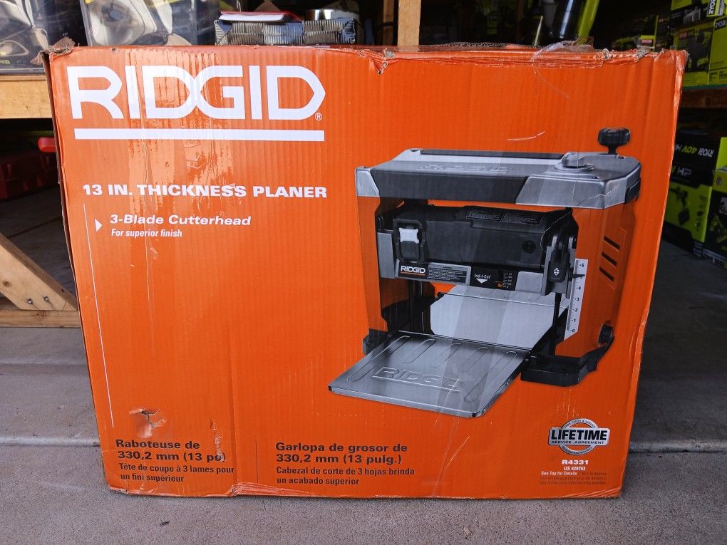 PLANER RIDGID