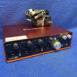 Focusrite Scarlett 18i8 2nd Gen USB Audio Interface 2nd Generation 11053521