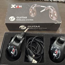 Xvive U2 Guitar Wireless System Black